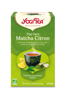 Infusion Thé Vert Matcha Citron  sachet 17 x 1.8g BIO