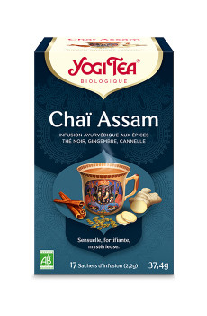 YOGI TEA® Chaï Assam sachet 17 x 2.2g BIO