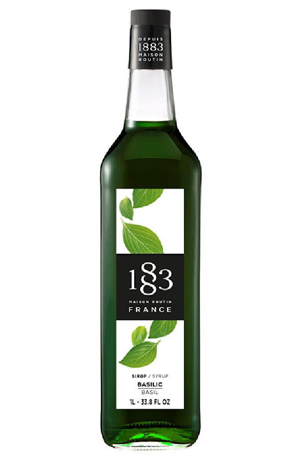 ROUTIN 1883 - SIROP BASILIC 1L BOUTEILLE VERRE