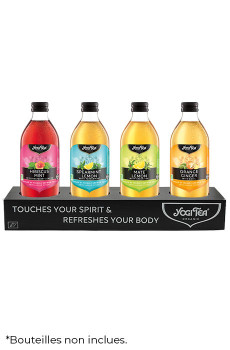 YOGITEA - PRESENTOIR POUR 4 BOUTEILLES