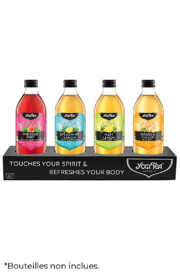 YOGITEA - PRESENTOIR POUR 4 BOUTEILLES