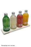 CHARITEA - ACCESSOIRE PRESENTOIR BOIS 4 BOUTEILLES