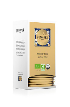 KUSMI TEA - THE NOIR KASHMIR TCHAI SACHET 2G x25 BIO