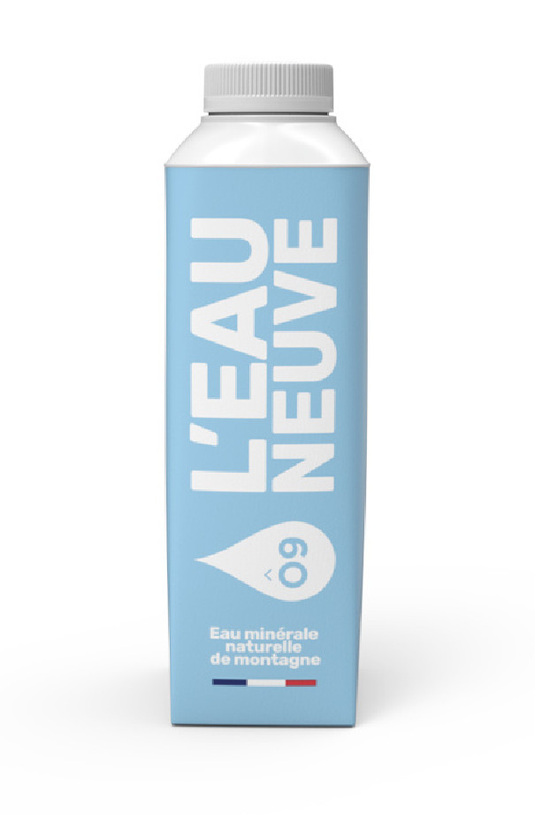 L'EAU NEUVE - EAU MINERALE NATURELLE PLATE 500ML x12