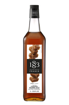 ROUTIN 1883 - SIROP CARAMEL BEURRE SALE 1L BOUTEILLE VERRE