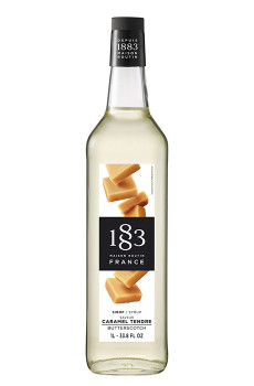 ROUTIN 1883 - SIROP CARAMEL TENDRE 1L BOUTEILLE VERRE