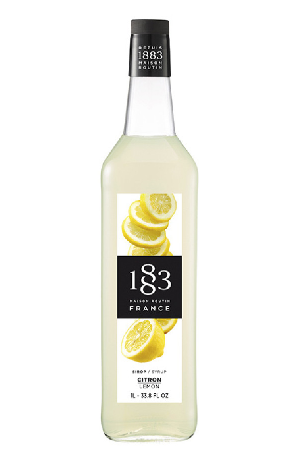 ROUTIN 1883 - SIROP CITRON FORT 1L BOUTEILLE VERRE