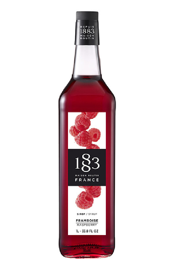 ROUTIN 1883 - SIROP FRAMBOISE 1L BOUTEILLE VERRE