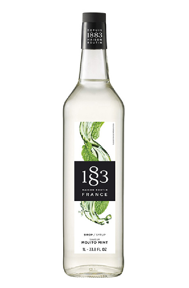 ROUTIN 1883 - SIROP MOJITO MINT 1L BOUTEILLE VERRE