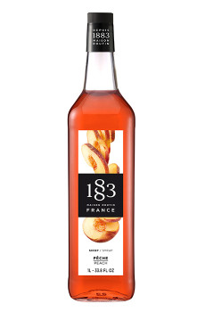 ROUTIN 1883 - SIROP PECHE 1L BOUTEILLE VERRE