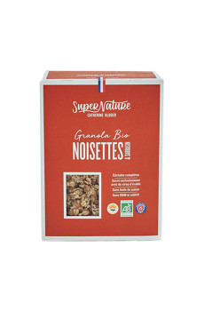 SUPERNATURE - GRANOLA NOISETTE BOITE 350G BIO SUPERNATURE - GRANOLA NOISETTE BOITE 350G BIO