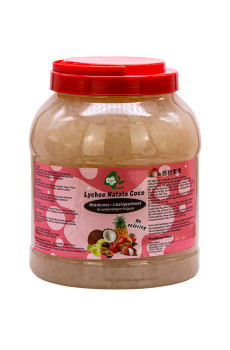GELEE LITCHI NATA DE COCO 4KG