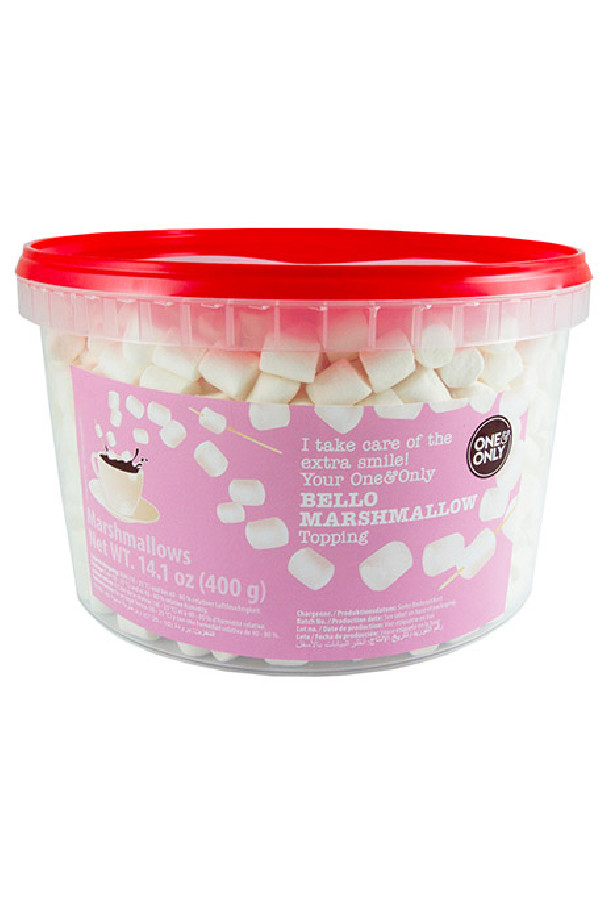 ONE AND ONLY - MINI MARSHMALLOW BLANC BOITE 400G