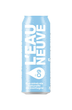 L'EAU NEUVE - EAU MINERALE NATURELLE PLATE CANETTE 330ML x24