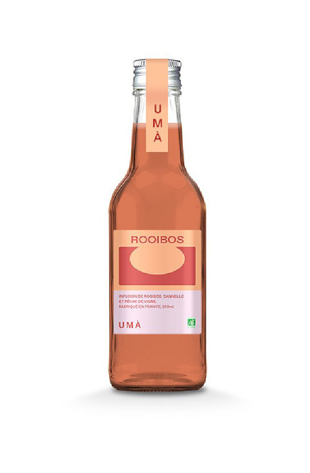 UMÀ - INFUSION ROOIBOS BOUTEILLE VERRE 250ML x12 BIO