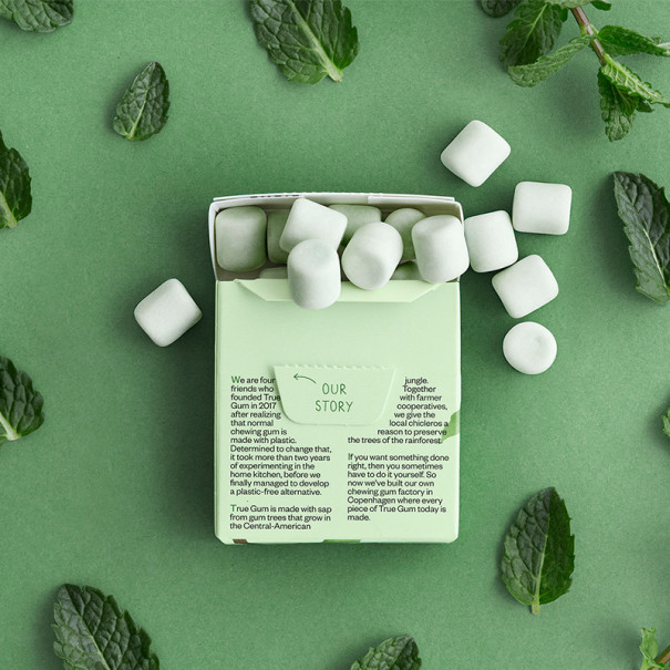 TRUE - CHEWING-GUM MENTHE VERTE SANS SUCRES PRÉSENTOIR 21G x24 TRUE - CHEWING-GUM MENTHE VERTE SANS SUCRES PRÉSENTOIR 21G x24