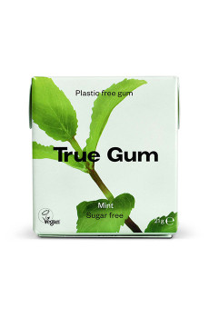 TRUE - CHEWING-GUM MENTHE VERTE SANS SUCRES PRÉSENTOIR 21G x24