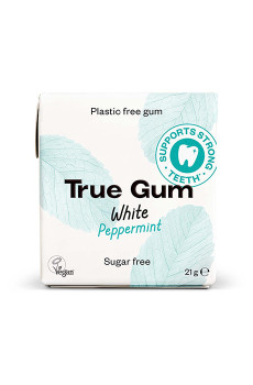 TRUE - CHEWING-GUM MENTHE POIVRÉE SANS SUCRES PRÉSENTOIR 21G x24