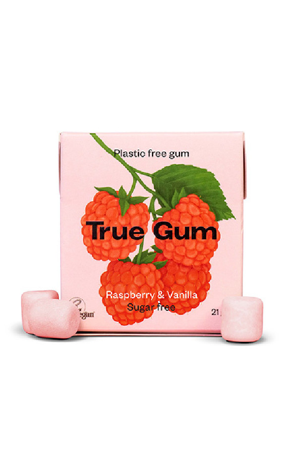 TRUE - CHEWING-GUM FRAMBOISE ET VANILLE SANS SUCRES PRÉSENTOIR 21G x24 TRUE - CHEWING-GUM FRAMBOISE ET VANILLE SANS SUCRES PRÉSENTOIR 21G x24
