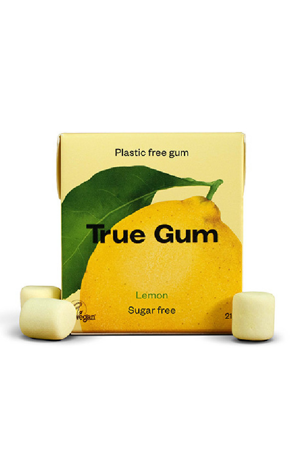 TRUE - CHEWING-GUM CITRON SANS SUCRES PRÉSENTOIR 21G x24 TRUE - CHEWING-GUM CITRON SANS SUCRES PRÉSENTOIR 21G x24