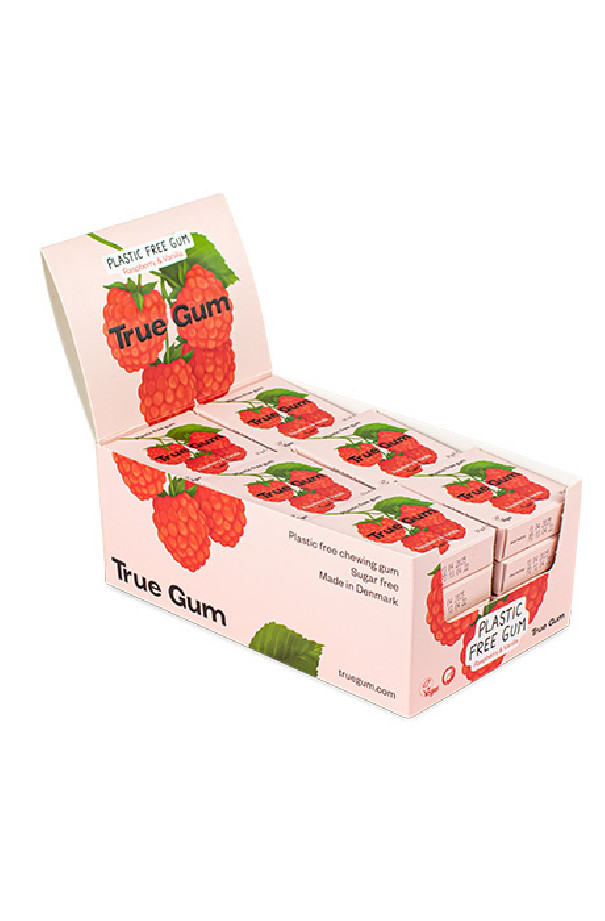 TRUE - CHEWING-GUM FRAMBOISE ET VANILLE SANS SUCRES PRÉSENTOIR 21G x24 TRUE - CHEWING-GUM FRAMBOISE ET VANILLE SANS SUCRES PRÉSENTOIR 21G x24