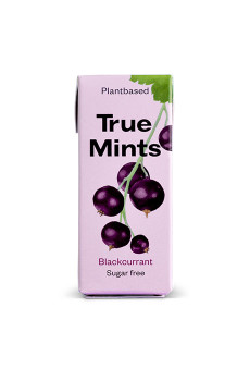 TRUE - PASTILLES CASSIS SANS SUCRES PRÉSENTOIR 13G x18