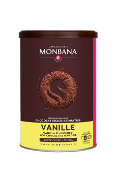 MONBANA - CHOCOLAT AROME VANILLE BOITE 250G