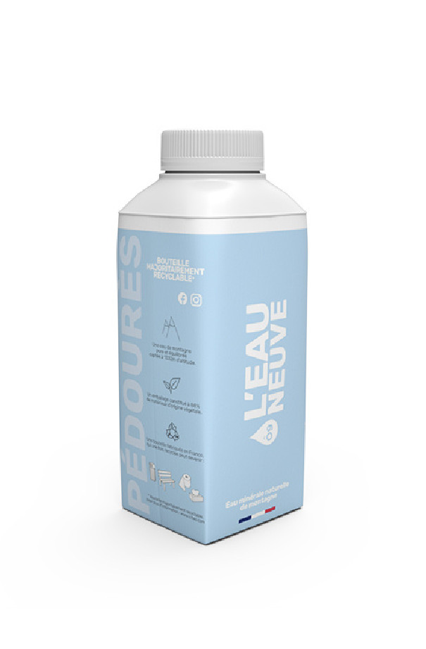 L'EAU NEUVE - EAU MINERALE NATURELLE PLATE BRIQUE 330ML x12