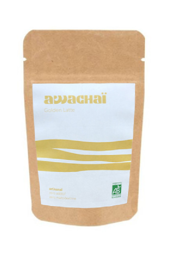 AWACHAI - GOLDEN LATTE POCHE 250G BIO