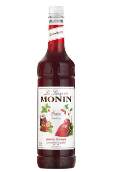 MONIN - SIROP FRAISE 1L BOUTEILLE PET