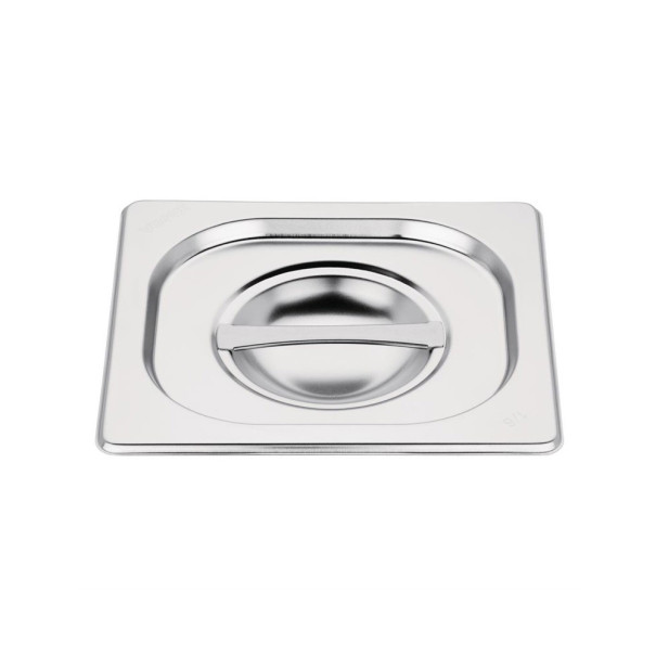 COUVERCLE INOX 1/6 POUR BAC INOX GN 1/6