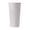 GOBELET CARTON BLANC 20OZ-500/650ML Ø90MM x50