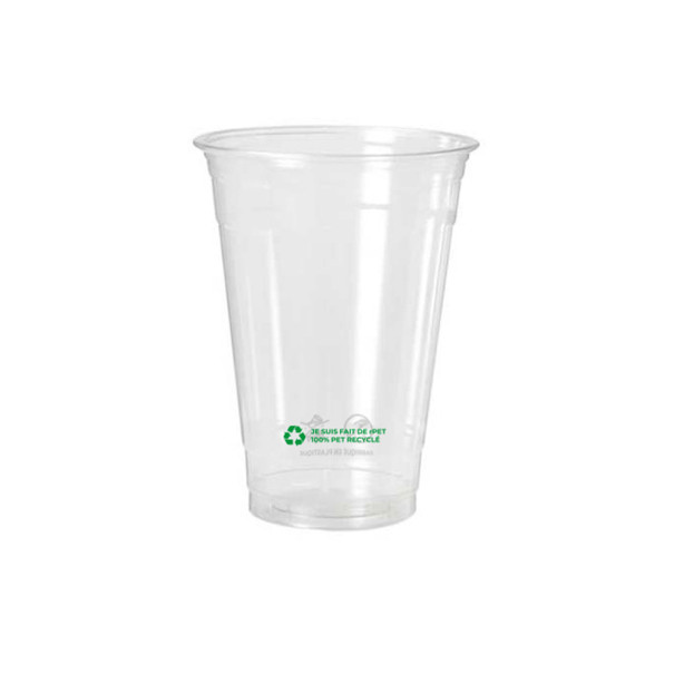 MACPAC - GOBELET RPET 16OZ/473ML Ø95MM x50 LOGO REGLEMENTAIRE FRANCAIS MACPAC - GOBELET RPET 16OZ/473ML Ø95MM x50 LOGO REGLEMENTAIRE FRANCAIS