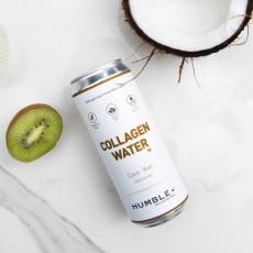 HUMBLE - EAU PETILLANTE COLLAGENE COCONUT KIWI CANETTE ALU 330ML x24