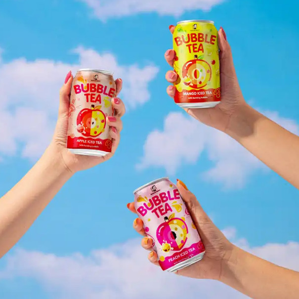 MADAM HONG - BUBBLE TEA PECHE CANETTE ALU 320ML x24