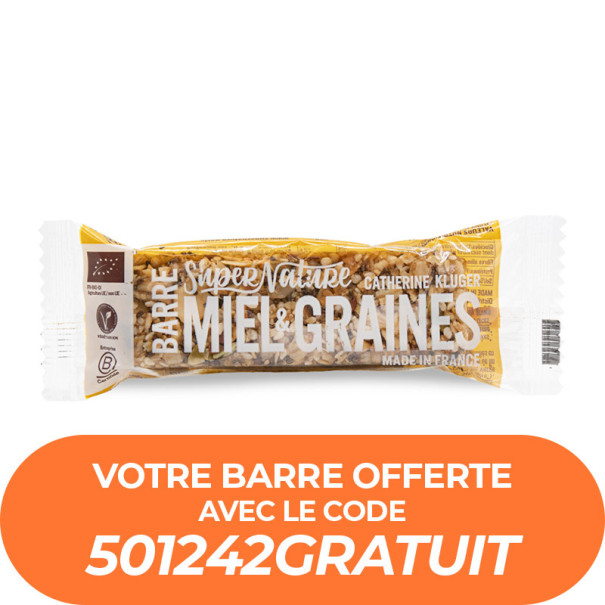 SUPERNATURE - BARRE MIEL VRAC 35G x96 BIO