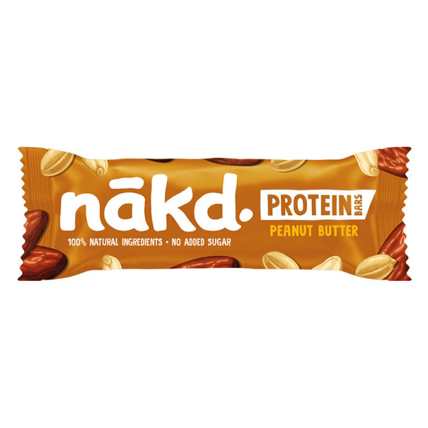 NAKD - PROTEIN BARRE VEGAN PEANUT BUTTER 45G x16