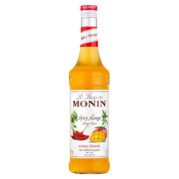 MONIN - SIROP SPICY MANGO 700ML BOUTEILLE VERRE