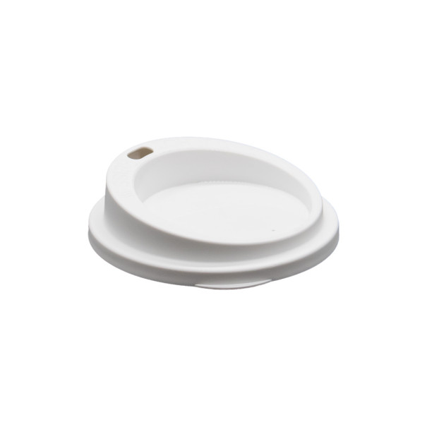 OKOCUP - COUVERCLE REUTILISABLE EN PP BLANC POUR GOBELET Ø90MM x1