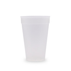 OKOCUP - GOBELET REUTILISABLE EN PP TRANSPARENT 17OZ-511ML Ø90MM x1