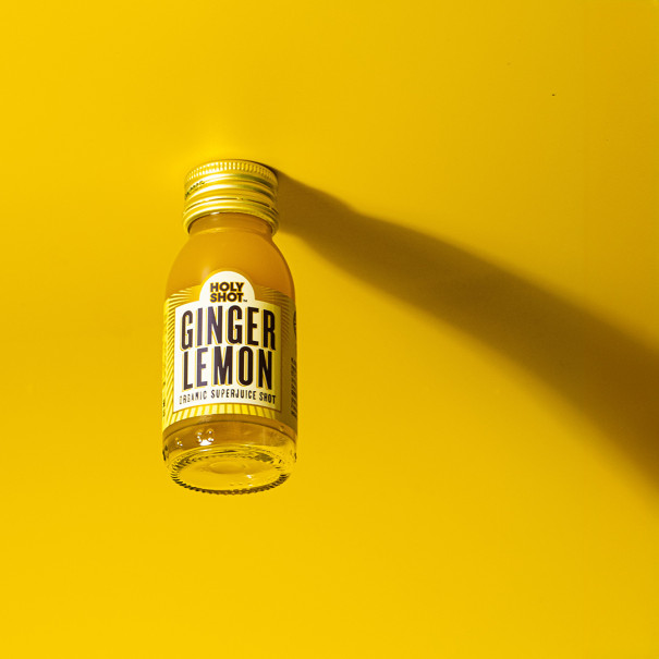 HOLYSHOT - SHOT JUS GINGER LEMON BOUTEILLE VERRE 60ML x12 BIO HOLYSHOT - SHOT JUS GINGER LEMON BOUTEILLE VERRE 60ML x12 BIO