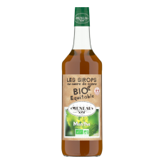 Sirop Menthe bouteille verre 1L BIO