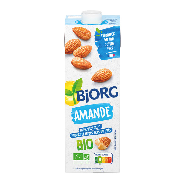 BJORG - BOISSON VEGETALE AMANDE BRIQUE 1L x6 BIO