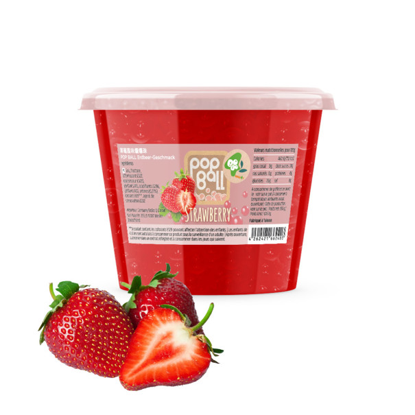 BOBOQ - BOBA FRAISE COLORANT NATUREL SEAU 950G BOBOQ - BOBA FRAISE COLORANT NATUREL SEAU 950G