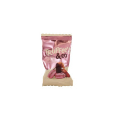 TRUFFEES & CO - TRUFFES MACARON FRAMBOISE FLOWPACK 6.5G x400 TRUFFEES & CO - TRUFFES MACARON FRAMBOISE FLOWPACK 6.5G x400