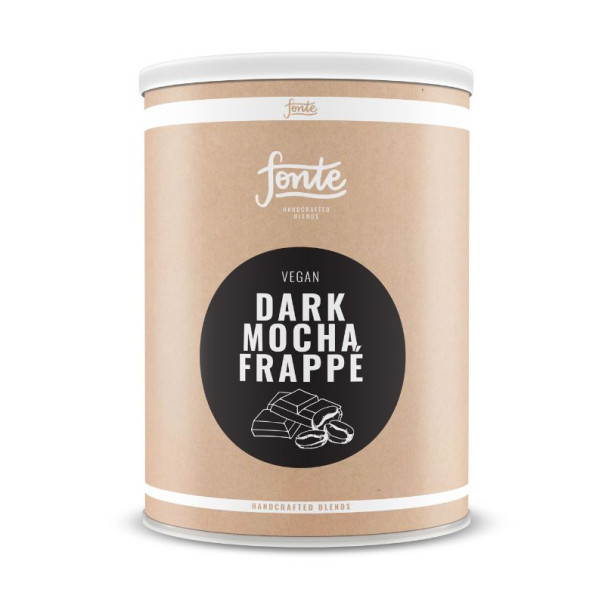 Fonte - Dark mocha mix pour frappé café au chocolat vegan boite 2kg