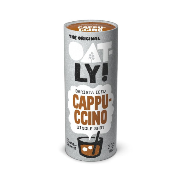 Oalty - Barista iced cappuccino avoine canette carton 235ml x12