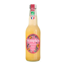 Symples - Infusion pétillante estivale pêche romarin 330ml x12 bio