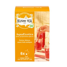 Kusmi Tea - Infusion Aquaexotica sachet carafe 8g x6 Bio
