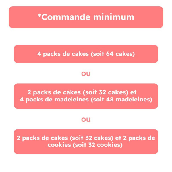 La Fabrique Cookies - Cake citron pavot sahcet individuel 75g x12